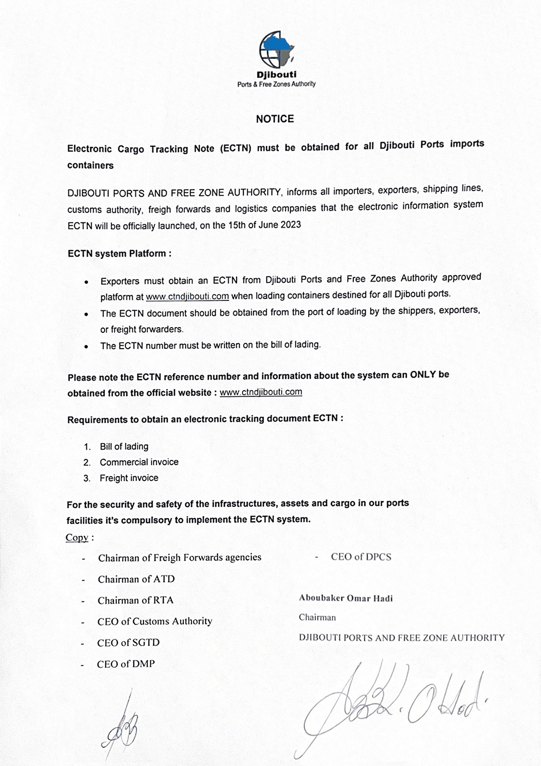 Djibouti Ports and Free Zones Authority